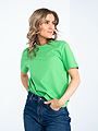 Selected Femme Essential Short Sleeve Boxy Tee Classic Green