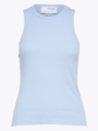 Selected Femme Anna O-Neck Tank Top Blue Hero