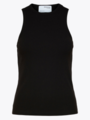 Selected Femme Anna O-Neck Tank Top Black