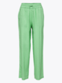 Selected Femme Viva-Gulia Mid Waist Long Linen Pant Absinthe Green