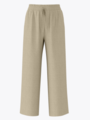 Selected Femme Viva Gulia Mid Waist Long Linen Pant Greige