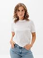 Selected Femme My Essential Short Sleeve O-Neck Tee Bright White