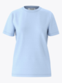 Selected Femme My Essential Short Sleeve O-Neck Tee Cashmere Blue