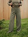 Selected Femme Tinni-Relaxed Mid Waist Wide Pant Kalamata