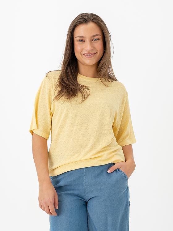 Selected Femme Vilja Linen Short Sleeve Tee Sundress