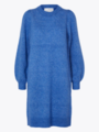 Selected Femme Mola Mia Long Sleeve Knit Dress Nebulas Blue
