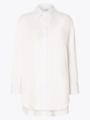 Selected Femme Iconic Long Sleeve Shirt Snow White