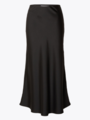 Selected Femme Lena High Waist Midi Skirt Black