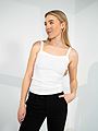 Selected Femme Celica Anna Strap Tank Top Bright White