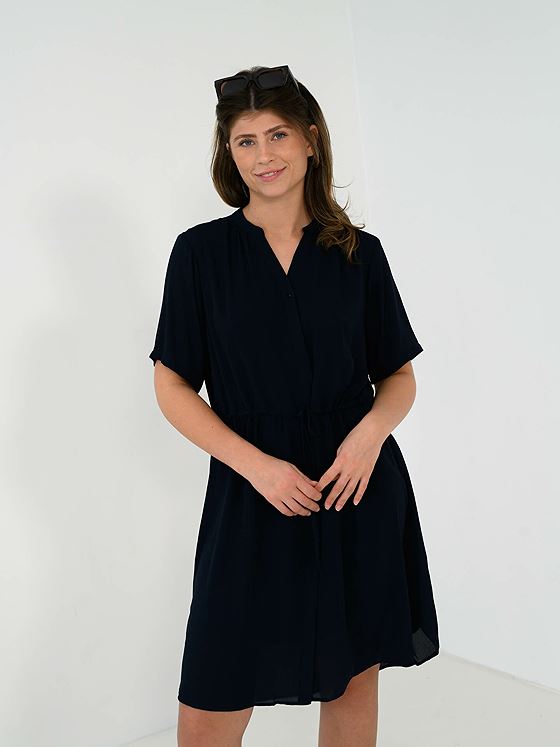 Selected Femme Damina SS Dress Dark Sapphire