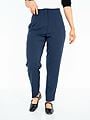 Selected Femme Emma-Tia High Waisted Tapered Pant Dark Sapphire