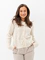 Selected Femme Vera Long Sleeve Knit Belt Cardigan Snow White