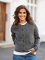 Selected Femme Sia Ras Long Sleeve Knit Cardigan Medium Grey Melange