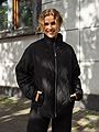 Selected Femme Cilla Quilted Jacket Black