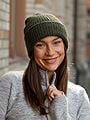 Selected Femme Lulu Lano Knit Beanie Kalamata MELANGE