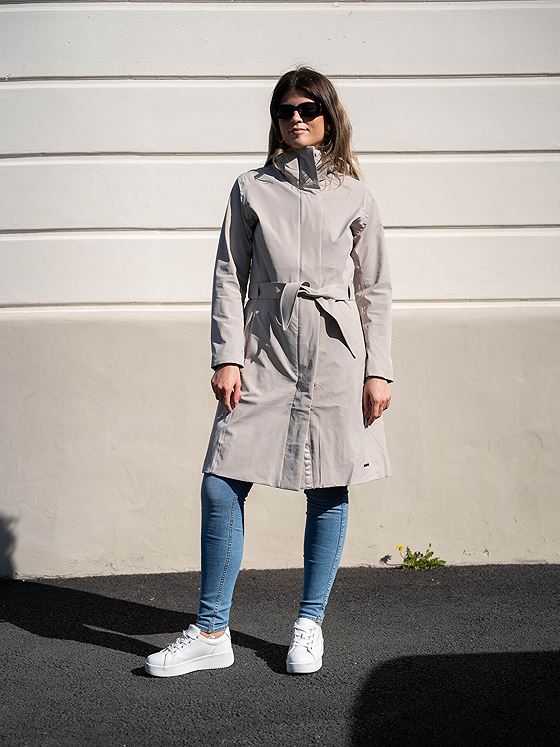Swims Chelsea Coat Concrete Beige