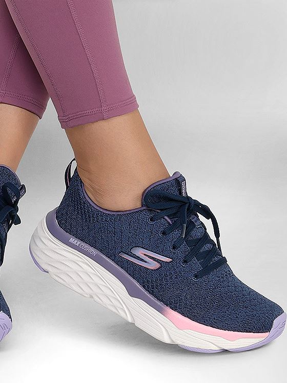 Skechers Max Cushioning Elite Navy Purple