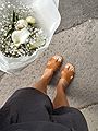 Steve Madden Zarnia Cognac Leather