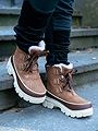 Sorel Torino™ V Waterproof Snow Boots Velvet Tan / Tobacco