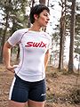 Swix RaceX Classic Short Sleeve Bright White / Swix Red