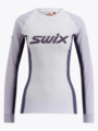 Swix RaceX Classic Long Sleeve Bright White / Dusty Purple