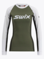 Swix RaceX Classic Long Sleeve Olive / Bright White