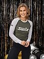Swix RaceX Classic Long Sleeve Olive / Bright White