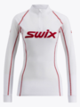 Swix RaceX Classic Half Zip Bright White / Swix Red