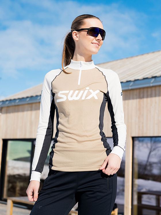 Swix RaceX Classic Half Zip Dune