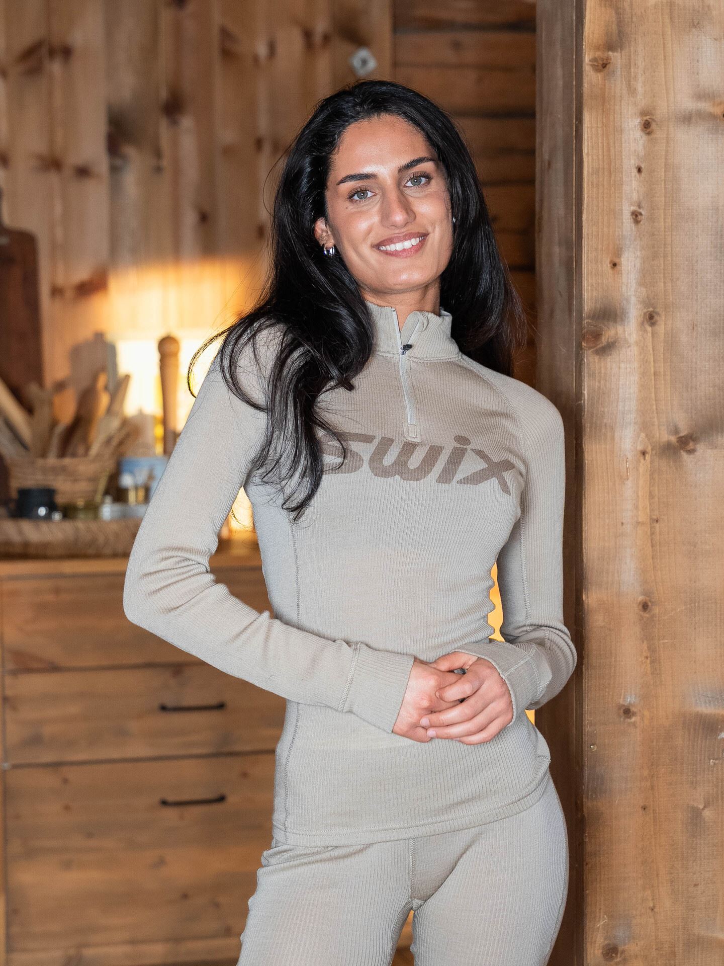 Swix RaceX Merino Half Zip Dune