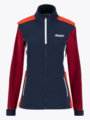 Swix Cross jacket Dark navy/ Rhubarb red