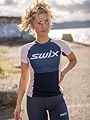Swix RaceX Bodywear Short Sleeve Lake Blue