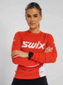 Swix RaceX Bodywear Long Sleeve Cayenne/Bright White