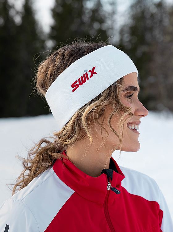 Swix Tradition Headband Bright White