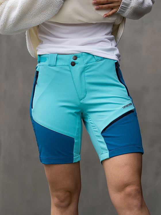 Twentyfour Flåm Light Softshell Shorts Turkis