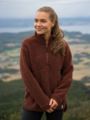 Twentyfour Mellow Pile Half Zip Rustrød/Rødbrun - Get Inspired Exclusive Collection