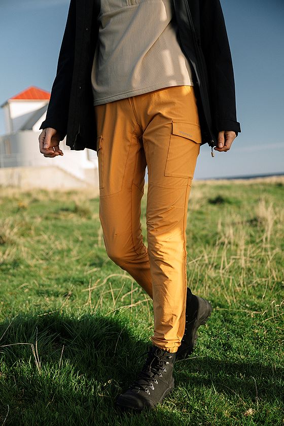 Twentyfour 1222 Shape Bukse Mørk oker