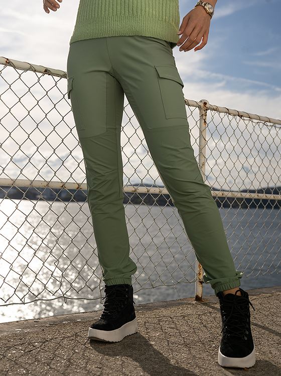 Twentyfour 1222 Shape Bukse Støvgrønn