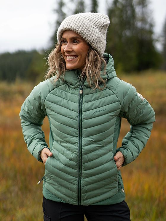 Twentyfour Finse 3.0 Dunjakke Støvgrønn