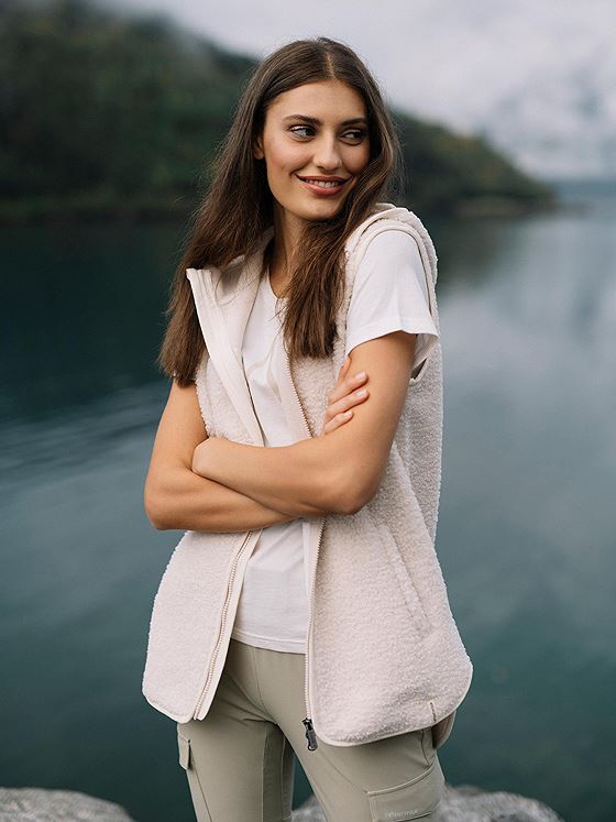 Twentyfour Mellow Pile Vest D Bomull