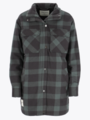 Twentyfour Finse Flannel Jakke Mellomgrønn