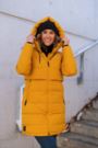 Twentyfour Mellow Fie Dun Parkas D Mørk gul