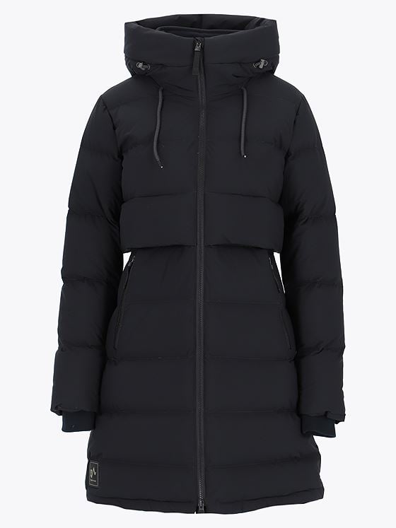 Twentyfour Mellow Fie Dun Parkas Sort