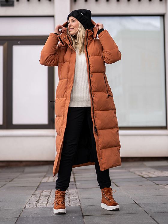 Twentyfour Mellow Ada Parkas Cognac