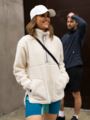 Twentyfour Mellow Nea Pile Half Zip Bomull