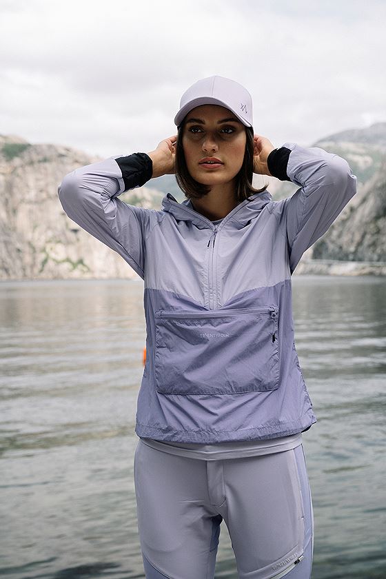 Twentyfour Flåm 2.0 Light Anorakk Lavendel