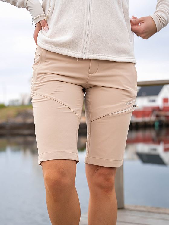 Twentyfour Flåm 2.0 Light Softshell Lang Shorts Sand