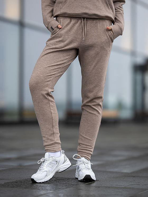 Twentyfour Mode Comfy Sweatpant Mørk Beige