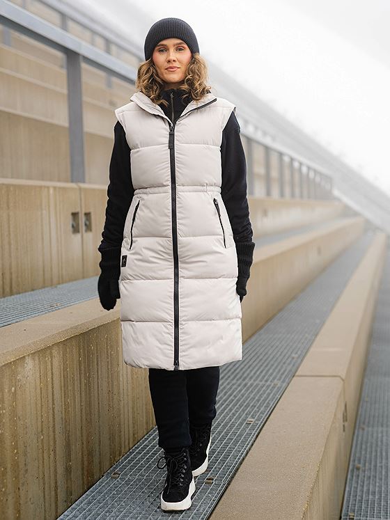 Twentyfour Mode Ada Vest Varmgrå