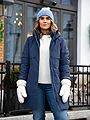 Twentyfour Mode Mia Warm Parkas Marineblå